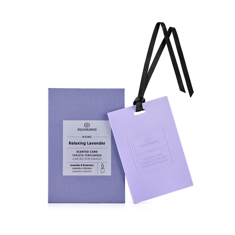 Carte parfumée Relaxing Lavender (lavande et romarin)