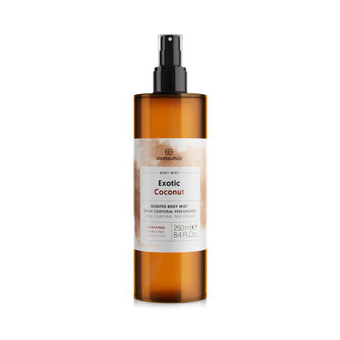 Body Mist Exotic Coconut (noix de coco, vanille et musc) 250 ml