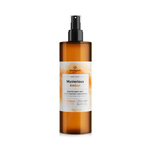 Body Mist Mysterious Amber (ambre, orchidée blanche et bois de santal) 250 ml